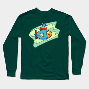 Cool Submarine Long Sleeve T-Shirt